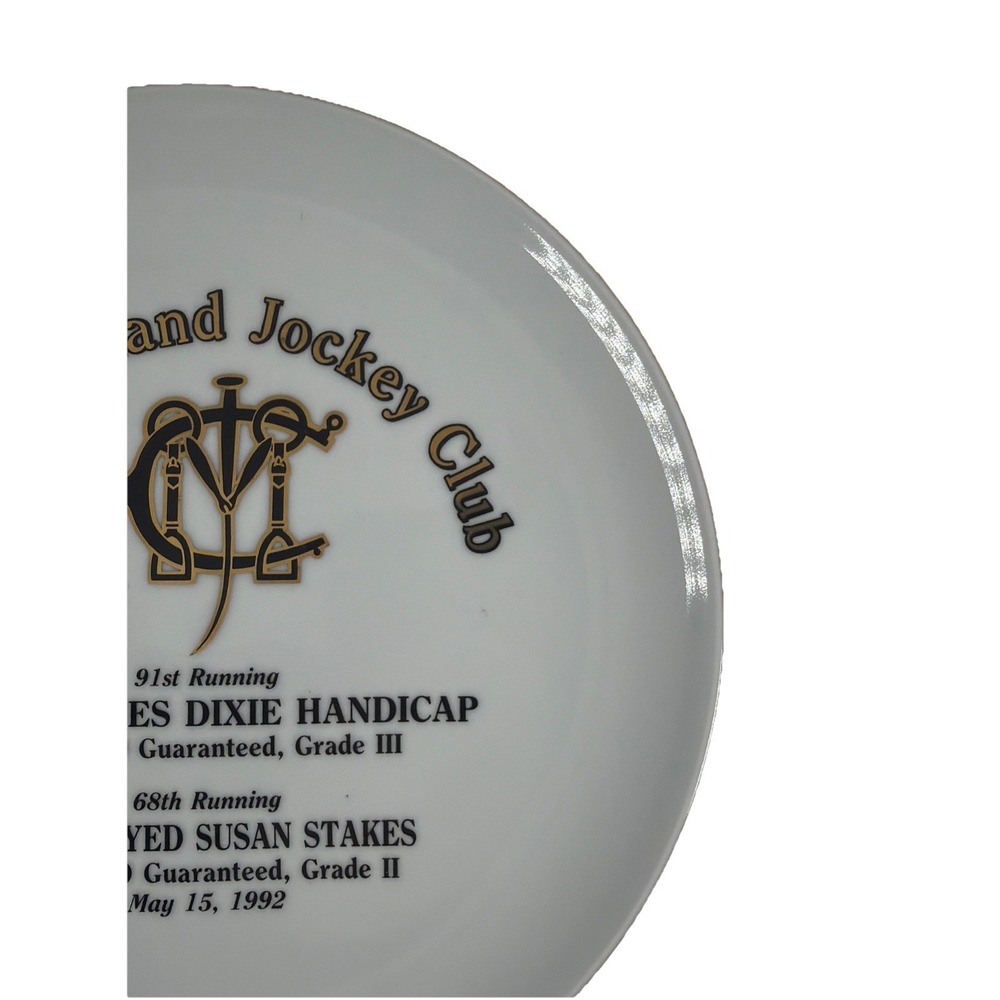Jocky Club Plate Early Times Dixie Handicap/ Black-Eyed Susan Stakes Collector - Picture 5 of 8